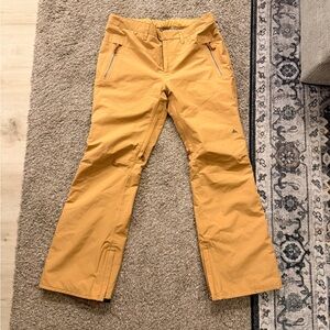 Burton Women's Mustard Yellow Snow Pants